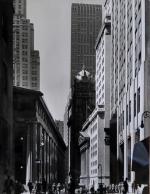 Andréas FEININGER (1906-1999)Stock Exchange, Nassau Street, New York, vers 1940Épreuve...