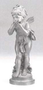 Auguste MOREAU (1834-1917). «Amour envoyant des baisers». Bronze à patine...