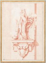 Jacques SALY (Valenciennes, 1717 - Paris, 1776)
Vestale : projet de...