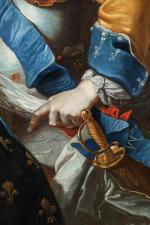Jean-Baptiste VAN LOO (1684-1745), atelier de
Portrait en armure de Louis...