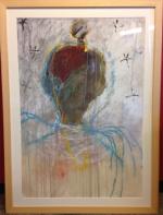 Yveline BOUQUARD
Sans titre		
Huile, pastel à l'huile sur papier	
88 x 117