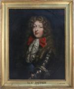 Louis Ferdinand ELLE (Paris, 1648 - Rennes, 1717)Portrait du Grand...