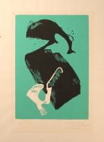 Gérard Ernest SCHNEIDER (Sainte-Croix, 1896 - Paris, 1986) Deux lithographies.La...