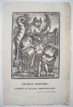 [Imagerie religieuse] AVIGNON, XIXe siècle.Lot d'env. 70 images " souvenir...