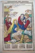 [Imagerie religieuse] METZ. Sujets religieux, grands formats. Charles Nicolas Auguste...