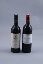 BORDEAUX SUPÉRIEUR. Château Platon Guilhem, 1998. 6 bouteilles. (N, étiquettes...