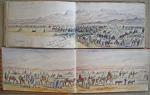 [Tunisie/Algérie - Colonne de Tébessa - 1881] 3 carnets à...