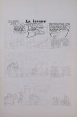 Jean-Marc LELONG (Tours, 1949-2004).
" La Lessive "
Encre et crayonné
Planche inédite...