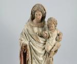 OUEST de la FRANCE, XVIIème siècle
Vierge à l'enfant

Sculpture d'applique en...
