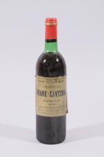 MARGAUX, Château Brane-Cantenac/Grand Cru Classé, 1979, 2 bouteilles, TLB /...