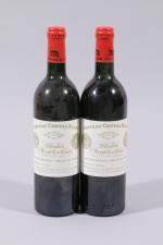 SAINT-EMILION, Château Cheval Blanc/1er Grand Cru Classé, 1979, 2 bouteilles,...