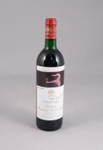 PAUILLAC, Château Monton-Rotschild, 1er Grand Cru Classé, 1 bouteille, 1990,...