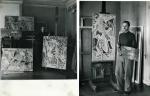 Charles Lapicque, 1949-1953, expositions en Belgique, composition de grandes toiles...