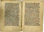 [Moyen-Âge] Enseignements de saint Louis à son fils.Manuscrit de 5...