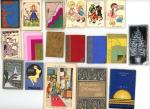 [Collections - Vieux papiers]Carton contenant :+ de 200 mini calendriers...