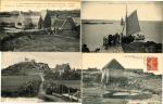 [Bretagne] 72 cartes postales anciennes, Îles de Bréhat (60 cp)...