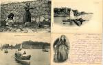 [Bretagne] 72 cartes postales anciennes, Îles de Bréhat (60 cp)...