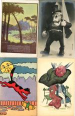 [Illustrateurs - Politiques - Fantaisies] env. 310 cartes postales anciennes...