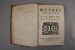 LE MOYNE, Pierre (1602-1672).  Les Oeuvres poétiques du P....