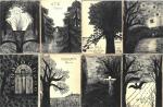 Yvonne FERRAND-WEYHER (1873-1963). 8 RECUEILS manuscrits de POÉSIE, chaque couverture...