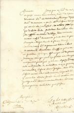 [Orange - diplomatie]Principauté d'Orange, XVIIe siècleRéunion de 9 missives adressées...
