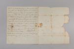 La LETTRE de la BATAILLE de SARATOGA, 1777

Rarissime lettre autographe...