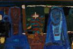 Théo KERG (Luxembourgeois, 1909-1993) Trois femmes, 1954Huile sur toile, signée...