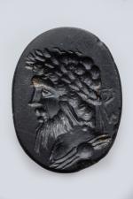 PÉRIODE ROMAINE Intaille représentant probablement le portrait de Septime Sévère...
