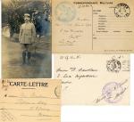 Guerre 1914-1918]LETTRES DE JEUNES POILUS ADRESSEES A RENE MAUBLANC, 1912-1920Lot...