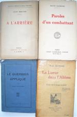 LITTERATURE, GUERRE 14-18, ALSACE-LORRAINE Lot de 26 publications :HANSI [Jean-Jacques...