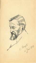 [Années 1920]CELESTIN BOUGLE (1870-1940) ET LUCIEN HERR (1864-1926) A L'ÉCOLE...