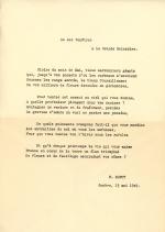 [Années 1920]PAUL DUPUY (1856-1948) SECRETAIRE DE LÉCOLE NORMALE SUPERIEURE, ENSEIGNANT...
