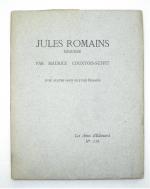 [Littérature, Poésie]JULES ROMAINS (1885-1972) Lot de 6 ouvrages, éditions originales...