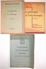 [Philosophie, politique]LA TCHECOSLOVAQUIERéunion de 17 publications :Josef KRAL, La philosophie...