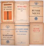 [Littérature, politique]COMMUNISME ET SOCIALISME Lot de 37 publications :Jean JAURÈS,...