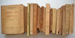 [Philosophie, sociologie, religion]REUNION DOUVRAGES PHILOSOPHIQUES, 1898-1957 Lot de 42 publications...