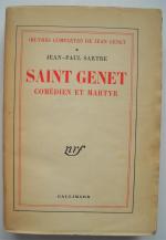 [Littérature]JEAN-PAUL SARTRE (1905-1980)   Lot de 9 publications :LIdiot...
