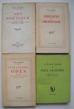 [Littérature]PAUL CLAUDEL (1868-1955)   Lot de 31 publications :uvres...