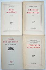 [Littérature]LITTERATURE APRES-GUERRE, 1950-1960   Lot de 28 publications :Guillaume...