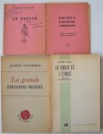 [Littérature, poésie]PUBLICATIONS DAPRES-GUERRE, 1945-1959  Lot de 39 publications :Gérard...