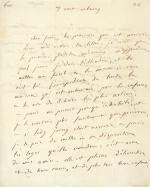 [Indre- Valençay]Charles-Maurice de TALLEYRAND-PÉRIGORD (1754-1838), diplomate2 lettres autographes écrites de...