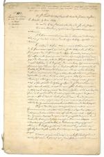 [Monarchie de Juillet] LOUIS PHILIPE Ier.
Manuscrit autographe, copie ancienne du...
