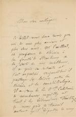 [Sciences - Littérature]
13 pièces adressées à Edmond PERRIER (1844-1921), zoologiste...