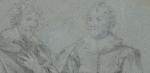 D'APRÈS ANTOINE VAN DYCK (1599-1641) Portrait de K. Digly, P....