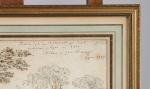 ÉCOLE DE JEAN-BAPTISTE PILLEMENT (Lyon, 1728-1808)Scène pastoraleCrayon noir, plume et...