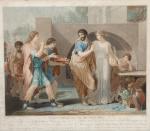 D'APRÈS ANGELICA KAUFFMANN (1740-1807) Pline le jeune et sa mère...