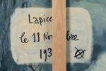 Charles Lapicque (Français, 1898-1988)Le 11 novembre, 1938Haut. 100, Larg. 73...