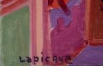 Charles Lapicque (Français, 1898-1988)San Zaccaria, 1956Toile signée et datée 56....