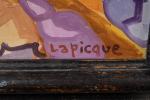 Charles Lapicque (Français, 1898-1988)Le lion de l'Apocalypse, 1962Haut. 61, Larg....