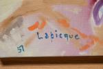 Charles Lapicque (Français, 1898-1988)"Paysage dans l'Atlas Saharien", 1951Toile signée, titrée...